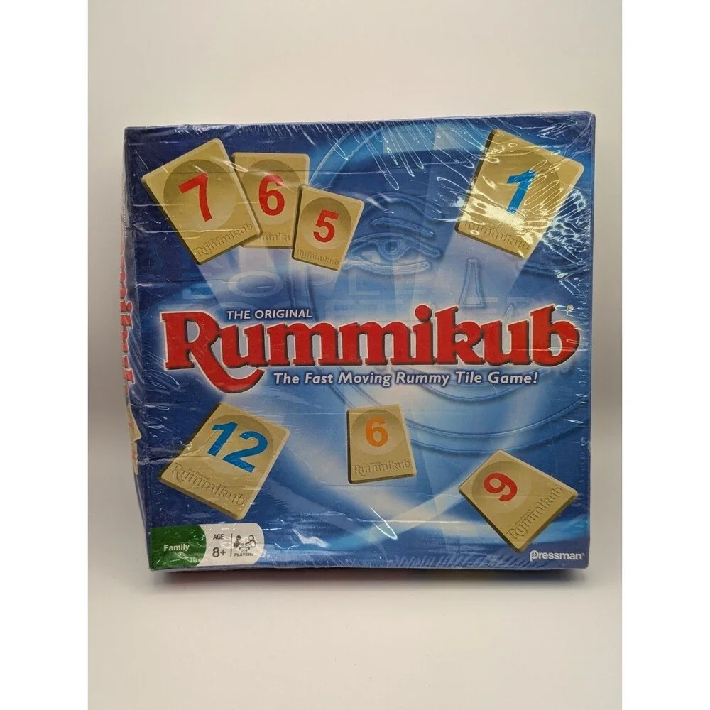Rummikub The Original Fast Moving Rummy Tile Game Pressman Sealed New* Game